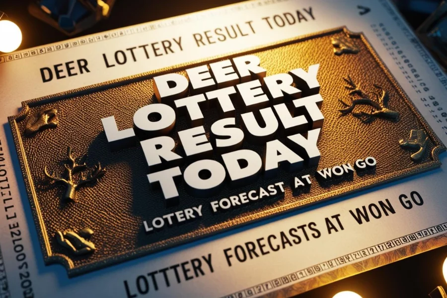 Deer Lottery Result Today