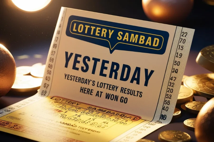 Lottery Sambad Yesterday