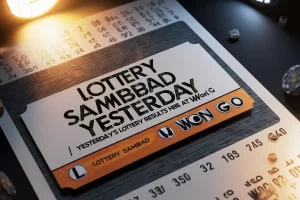 Lottery Sambad Yesterday